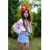 Embroidered blouse for girl "Pure Tenderness"