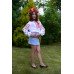 Embroidered blouse for girl "Pure Tenderness"