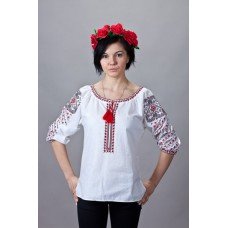 Embroidered  blouse "Mountains&Valleys"