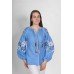 Boho Style Ukrainian Embroidered Folk Blouse "FLowers" 26