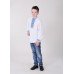 Embroidered shirt for boy "Eagle" blue
