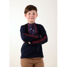 Embroidered t-shirt with long sleeves "Zoryanchyk 4"