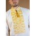 Embroidered shirt "Golden Lotus"