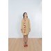 Embroidered coat "Winter Dreams" beige