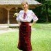 Handmade Traditional Costume for Ladies (Blouse + Plakhta + Krayka + Chiltse)