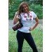Embroidered blouse "Melody of Summer"