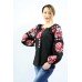 Embroidered blouse "Charm" red
