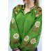 Embroidered blouse "Harmony" green