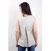 Embroidered blouse "Ukrainian Bouquet" gray