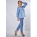 Embroidered blouse "Verkhovyna" azure