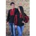 Embroidered blouse "Embroidered Path"