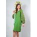 Embroidered boho dress "Fairy Story" Kiwi