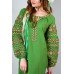 Embroidered boho dress "Fairy Story" Kiwi