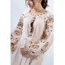 Embroidered boho dress "Charm" Beige