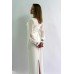 Embroidered dress "Cornflower Dreams 6" milk