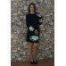 Embroidered dress "Bouquet of Chamomiles"