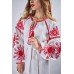 Embroidered Boho Maxi Dress "Fantasy" White