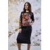 Embroidered Costume "Fairy World" Black