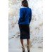 Embroidered Costume "Stars" Electric Navy