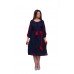 Embroidered Dress "Chiffon Night"