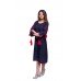 Embroidered Dress "Chiffon Night"