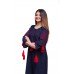 Embroidered Dress "Chiffon Night"
