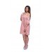 Embroidered Dress "Love in Pink"