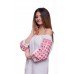 Embroidered Dress "Sweetness in White"
