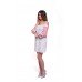 Embroidered Dress "Sweetness in White"