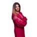 Embroidered Dress"Raspberry"