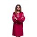 Embroidered Dress"Raspberry"