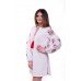 Embroidered Dress "Bohemian Roses" white