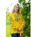 Embroidered blouse "Yellow Joy"