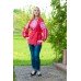 Embroidered blouse "Red Passion"