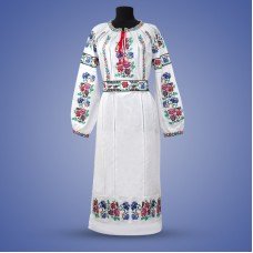 Embroidered dress "Forest Nymph"