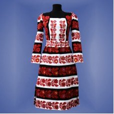 Embroidered dress "Borshchiv Rich"