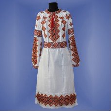 Embroidered dress "Galychanka"