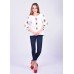 Embroidered blouse "Magnificent Poppies" white