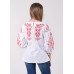 Embroidered blouse "Verkhovna" red on white