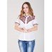Embroidered blouse "Galychanka" white/red