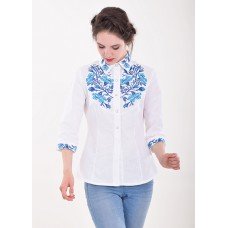 Embroidered blouse "Poppy Grace 3"