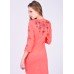 Embroidered cardigan "Poppies Luxury" pink