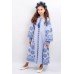Embroidered dress for girl "Luxury 2" blue