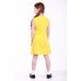 Embroidered dress for girl "Smile of Rose" Yellow
