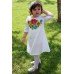 Embroidered dress for girl "Ukrainian Bouquet"