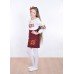 Embroidered skirt (plakhta) for little girl "Panna: Dream" mauve