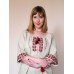 Embroidered blouse "Rosa"