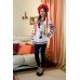 Embroidered blouse "Xenia"