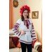 Embroidered blouse "Xenia"