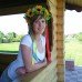 Ukrainian Wreath "Sunflower Field"